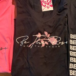 Empowering quality new tees in sizes 2XL.